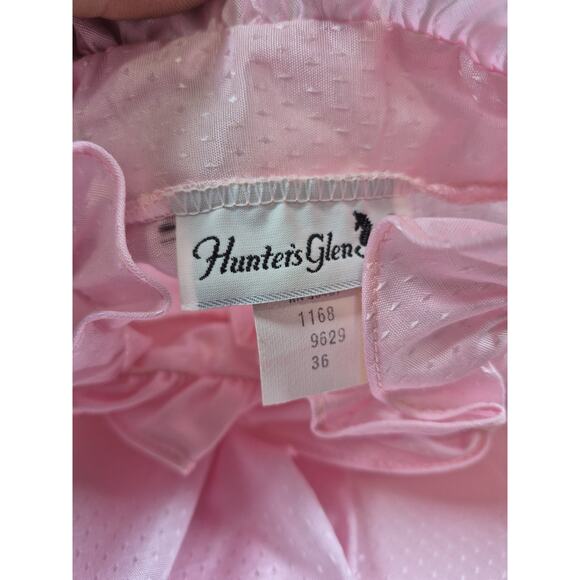 Vintage 80s Ugly Pink Long Sleeve Shirt Hunters Glen Womens Medium - Picture 5 of 8